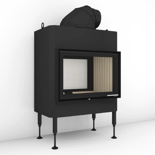 Holzeinsatz Brunner BKH 5.0 Tunnel 42-66 | 9 kW Drehtür/Pivotante
