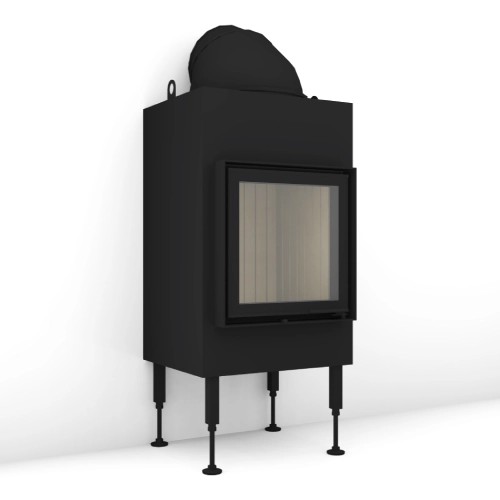 Holzeinsatz Brunner BKH 5.0 Plat 42-42 Drehtür 7 kW