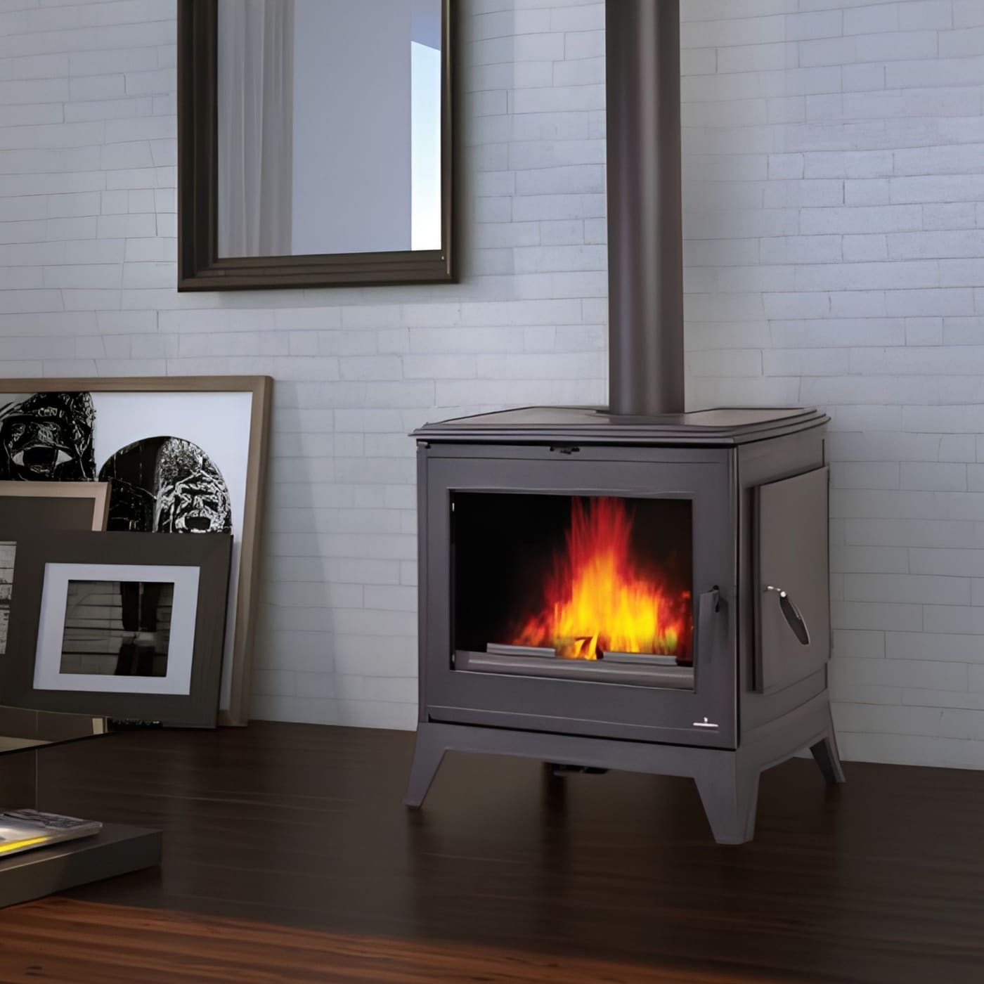 Gusseisen-Holzofen - BRONPI Derby 14 kW