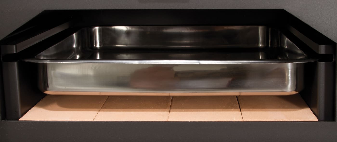 Holzeinsatz mit belüftetem Backfach, kanalisierbar - BRONPI Everest 15 kW