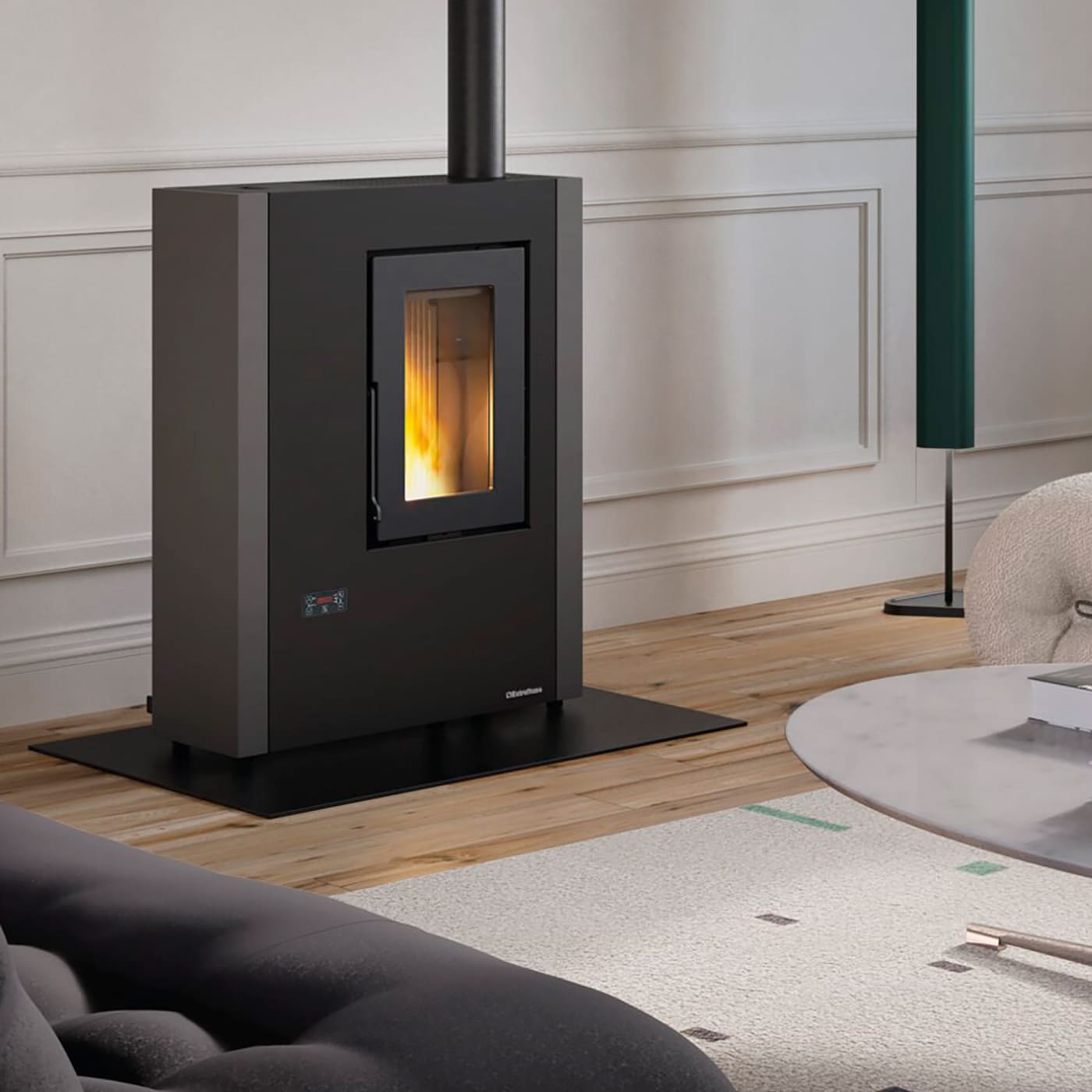 Extraflame Luisella 5.0 Maxi Graphitgrau