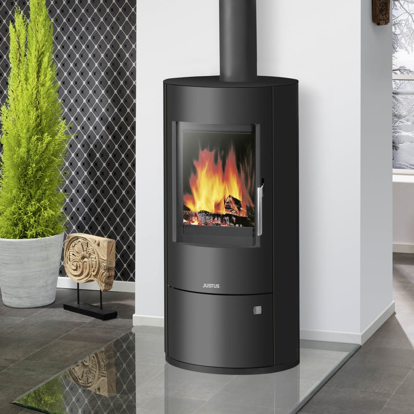 Extraflame Luisella 5.0 Maxi Graphitgrau