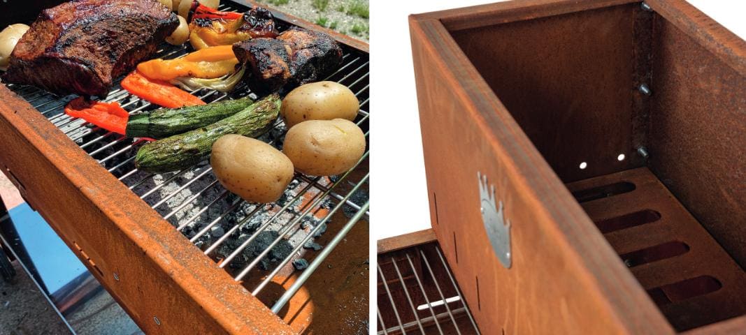Holzgrill CLEMENTI - Flipper und SUPER Flipper