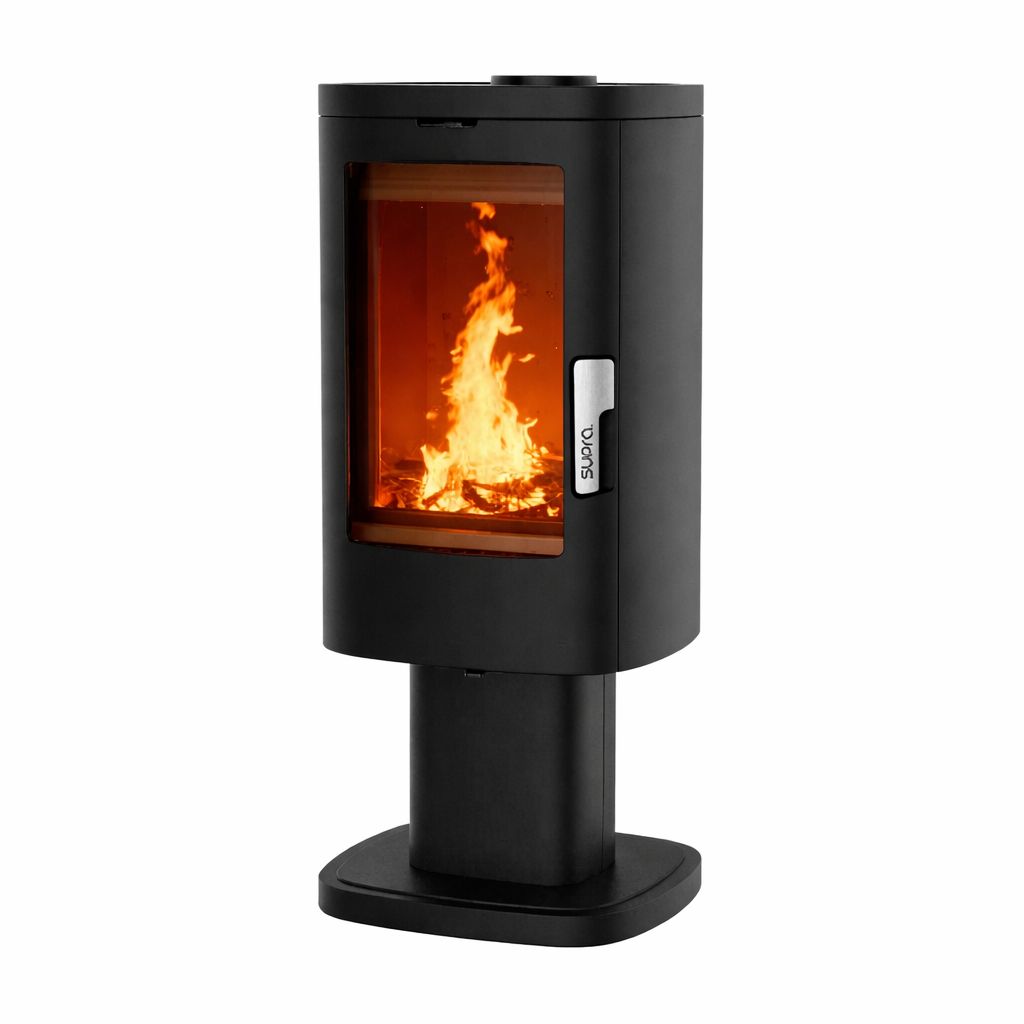 Gusseisen-Holzofen -SUPRA Maonie sur pied 11.5 kW