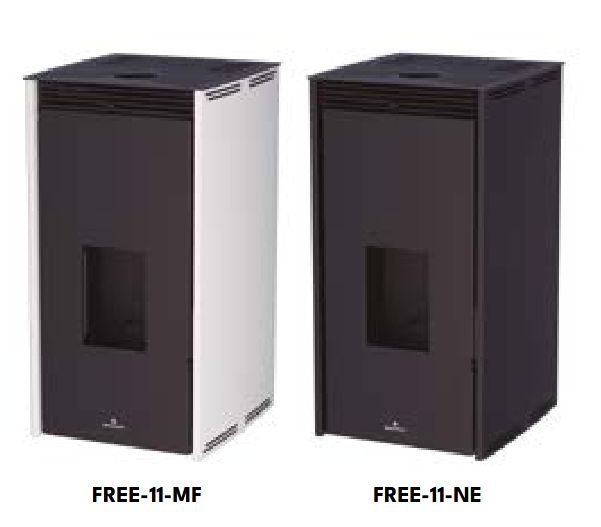 Pelletofen ohne Strom 10 kW - BRONPI Free 11