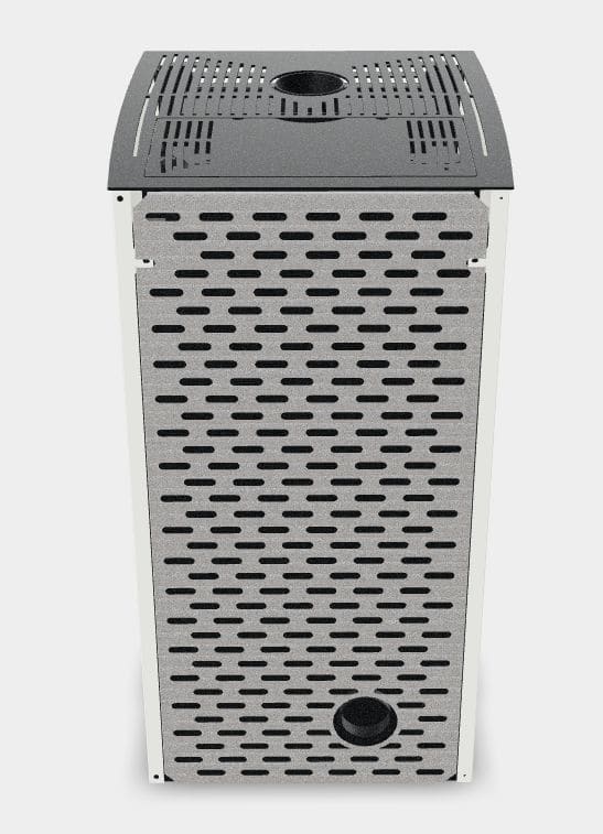 Pelletofen ohne Strom 10 kW - BRONPI Free 11