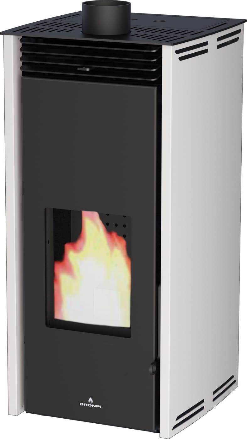 Pelletofen ohne Strom, natürliche Konvektion - BRONPI Free 6 kW