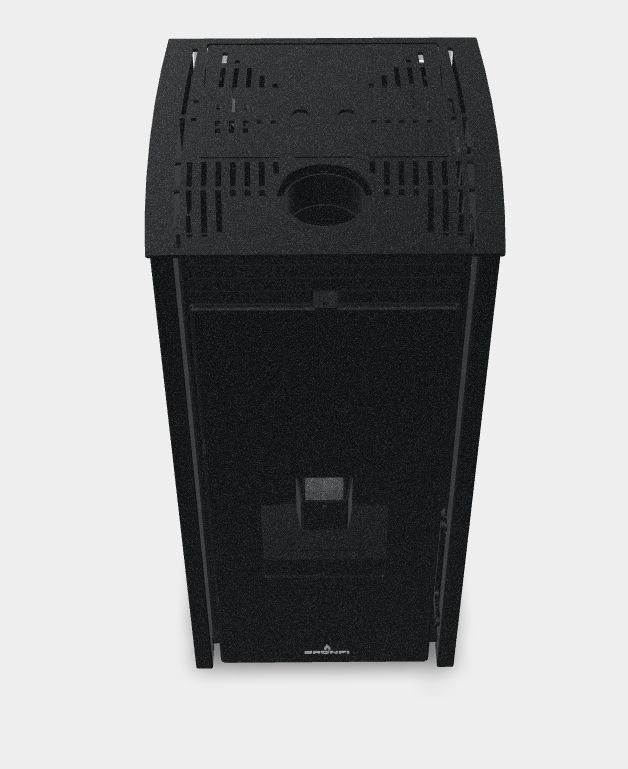 Pelletofen ohne Strom, natürliche Konvektion - BRONPI Free 6 kW
