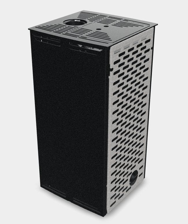 Pelletofen ohne Strom, natürliche Konvektion - BRONPI Free 6 kW