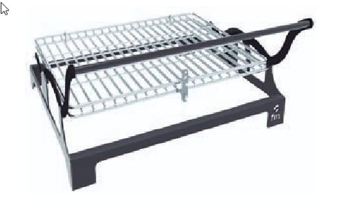 Grill mit Frontheber und Holzbackofen - FM CALEFACCION - FUSION 200E