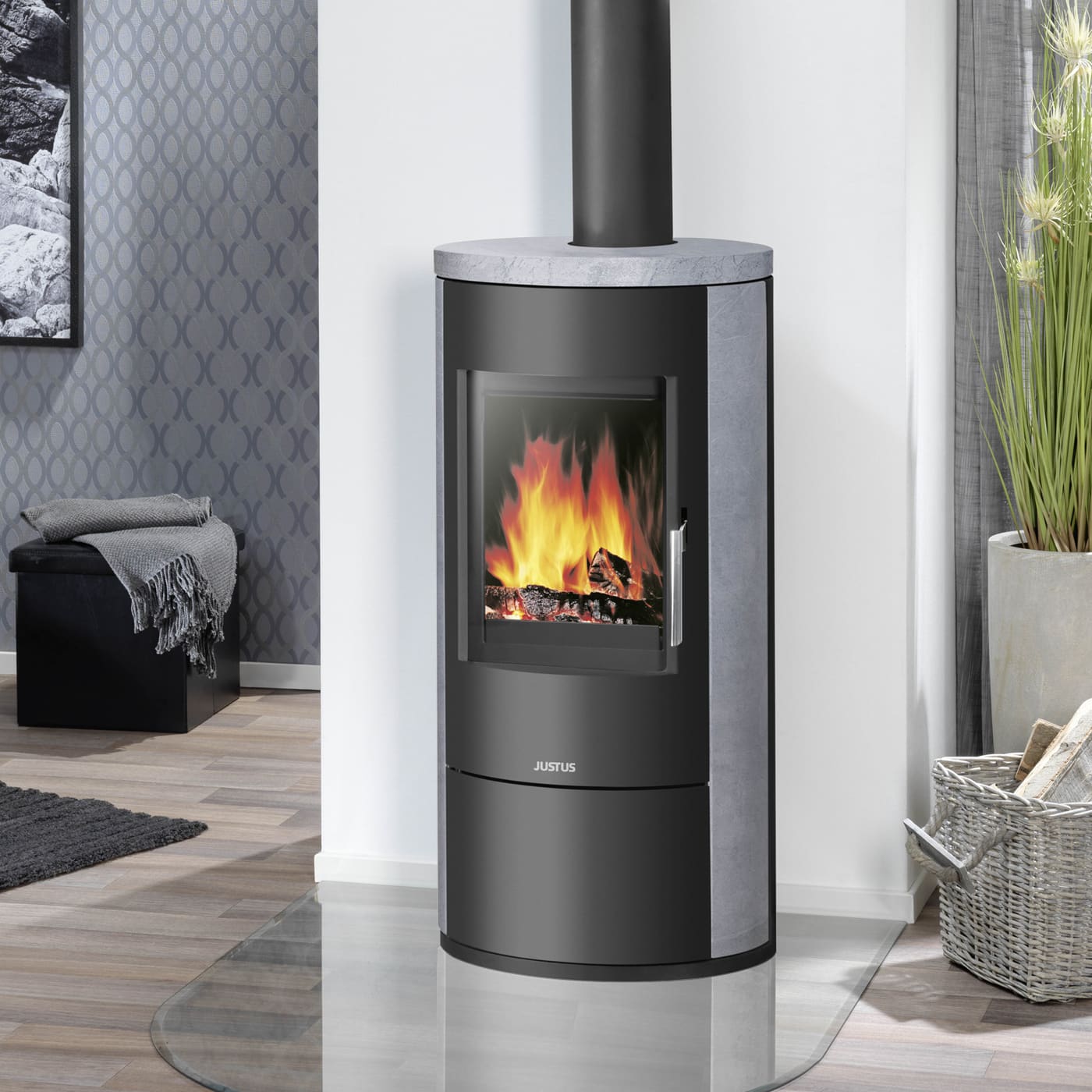 Justus Austin 5 II Kaminofen 5 kW Speckstein