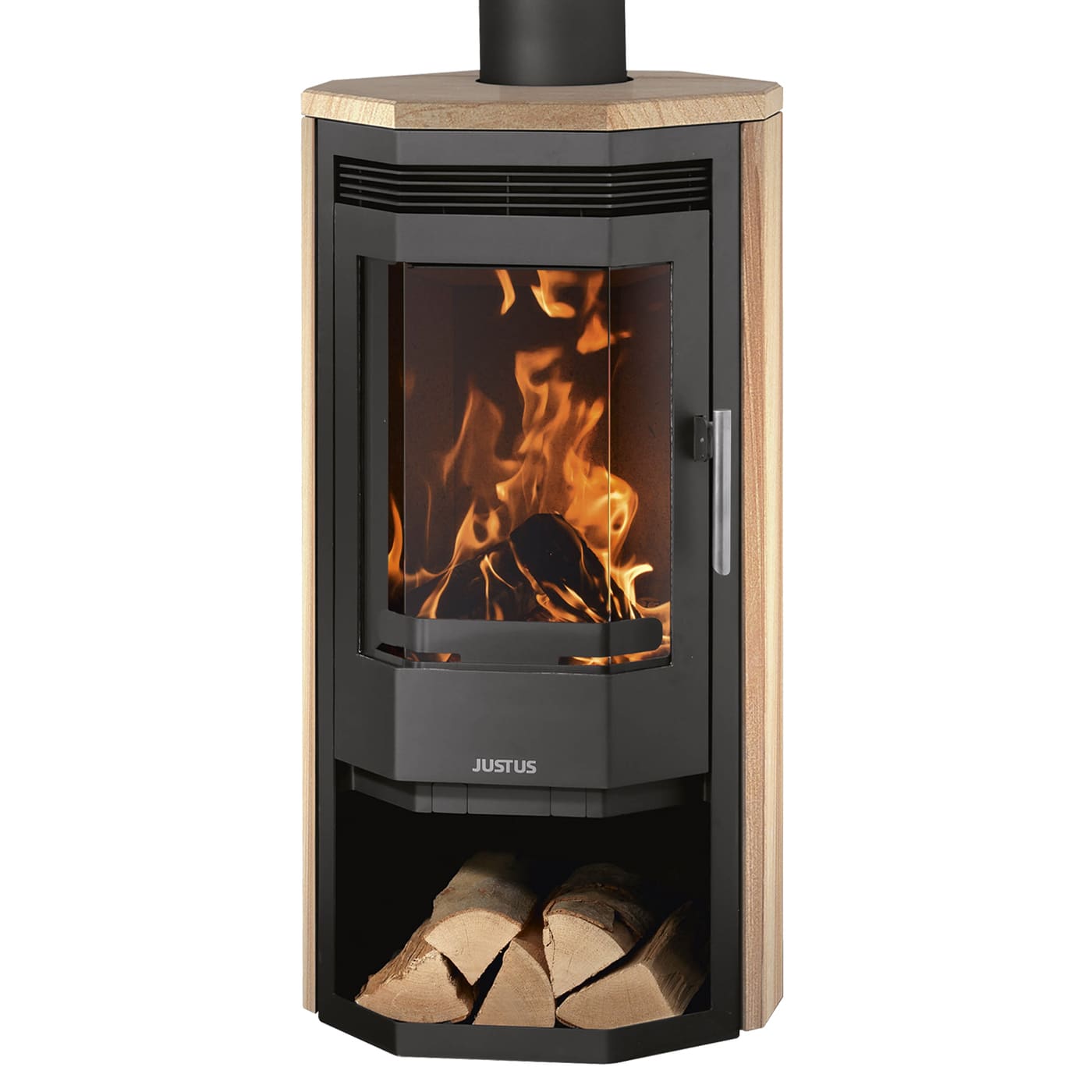 Justus Usedom 5 -Verkleidung Kaminofen 5,5 kW