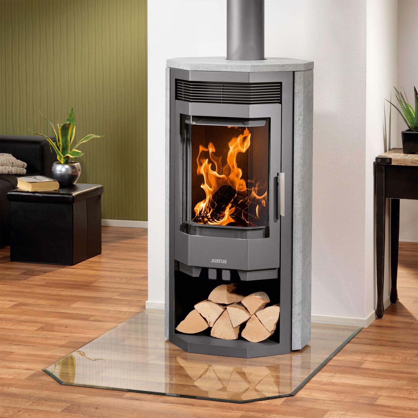 Justus Usedom 7 Kaminofen 7 kW Speckstein
