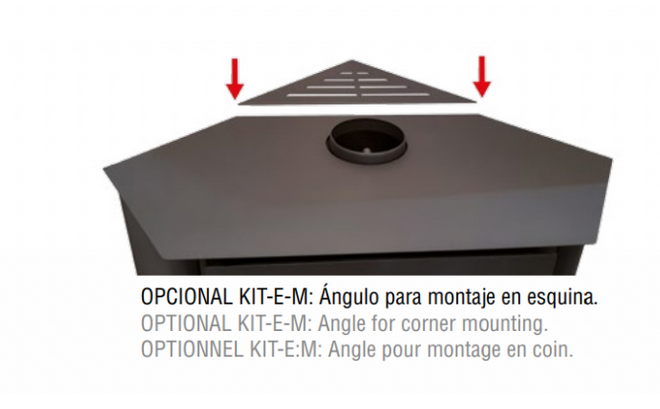Kit Eck für modèle MURANO-R - BRONPI