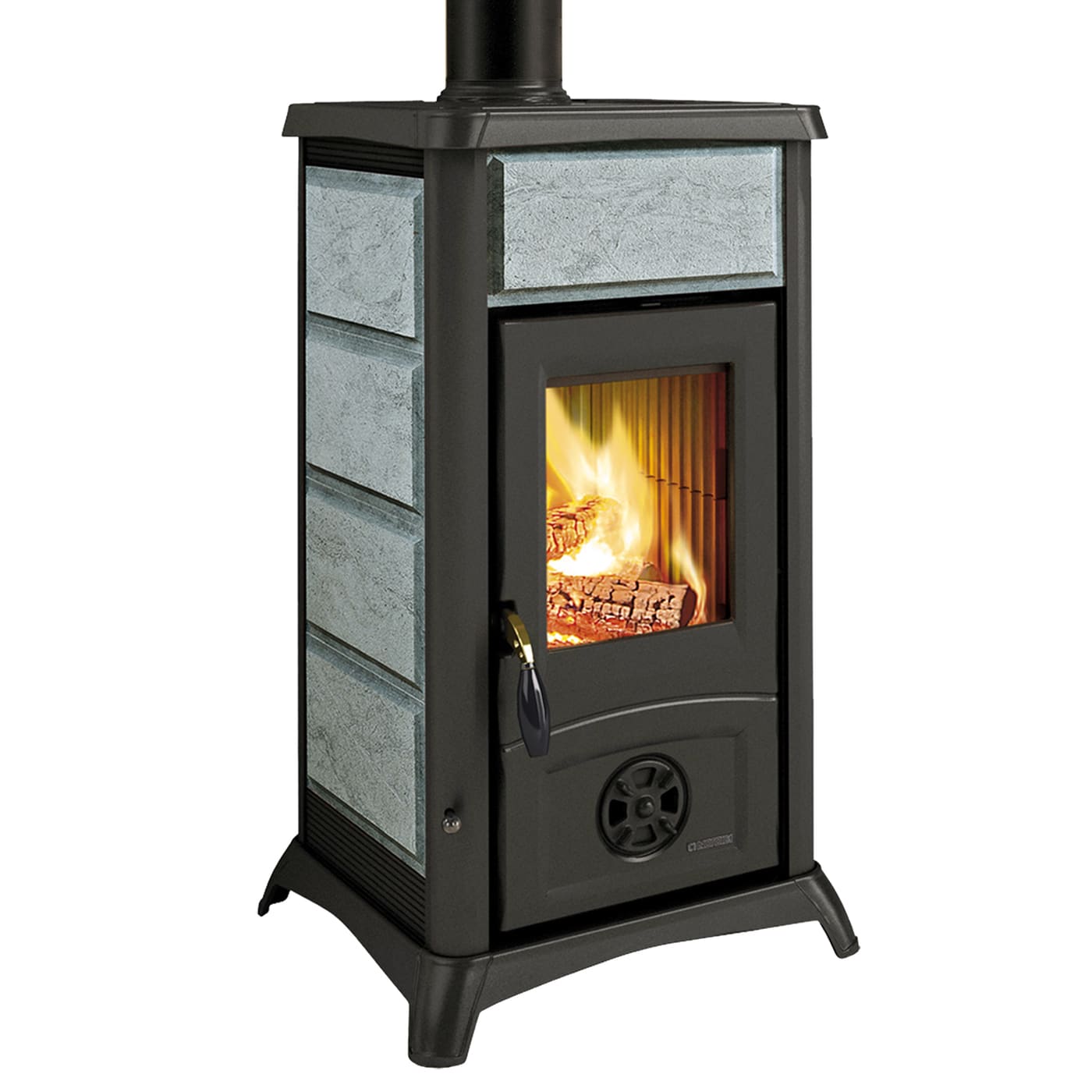 La Nordica Gemma Lean Kaminofen 6,5 kW Speckstein