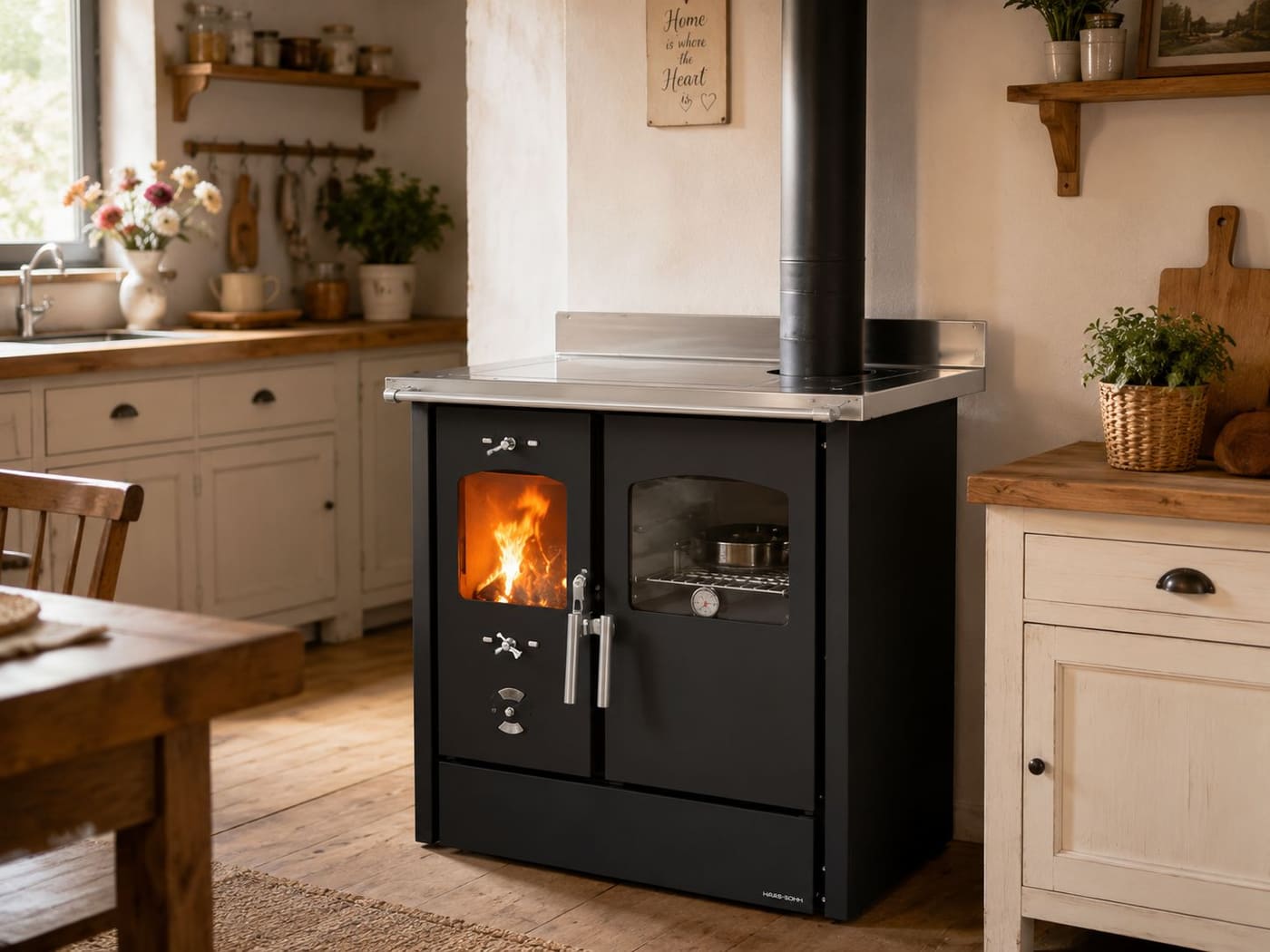 Holz-Küchenherd - LINCAR Omega 8,4 kW