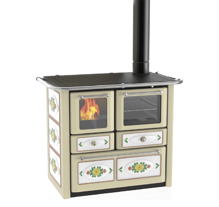 Holz-Küchenherd - LINCAR Gaia 149 VL 6,3 kW