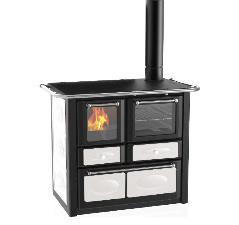 Holz-Küchenherd - LINCAR Gaia 149 VL 6,3 kW