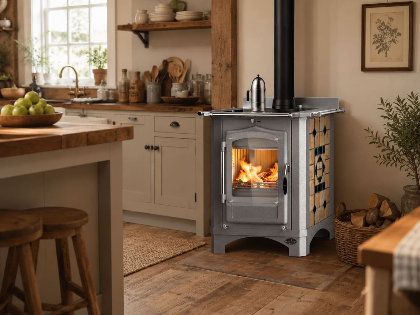 Holz-Küchenherd - LINCAR Ravenna 8,3 kW