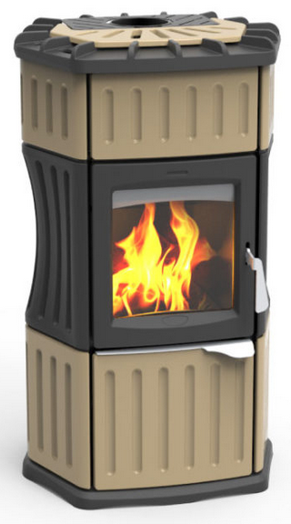 Holzofaus Keramik - LINCAR Monella 184 9.6 kW