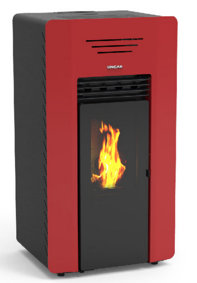 Pelletofen kanalisierbar - LINCAR Windy Canalizzata 11.6 kW
