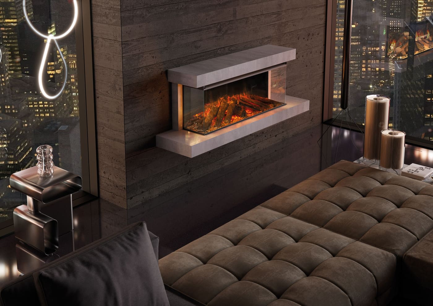 Elektrokamin - LA NORDICA EXTRAFLAME Lumen 1200 2000W