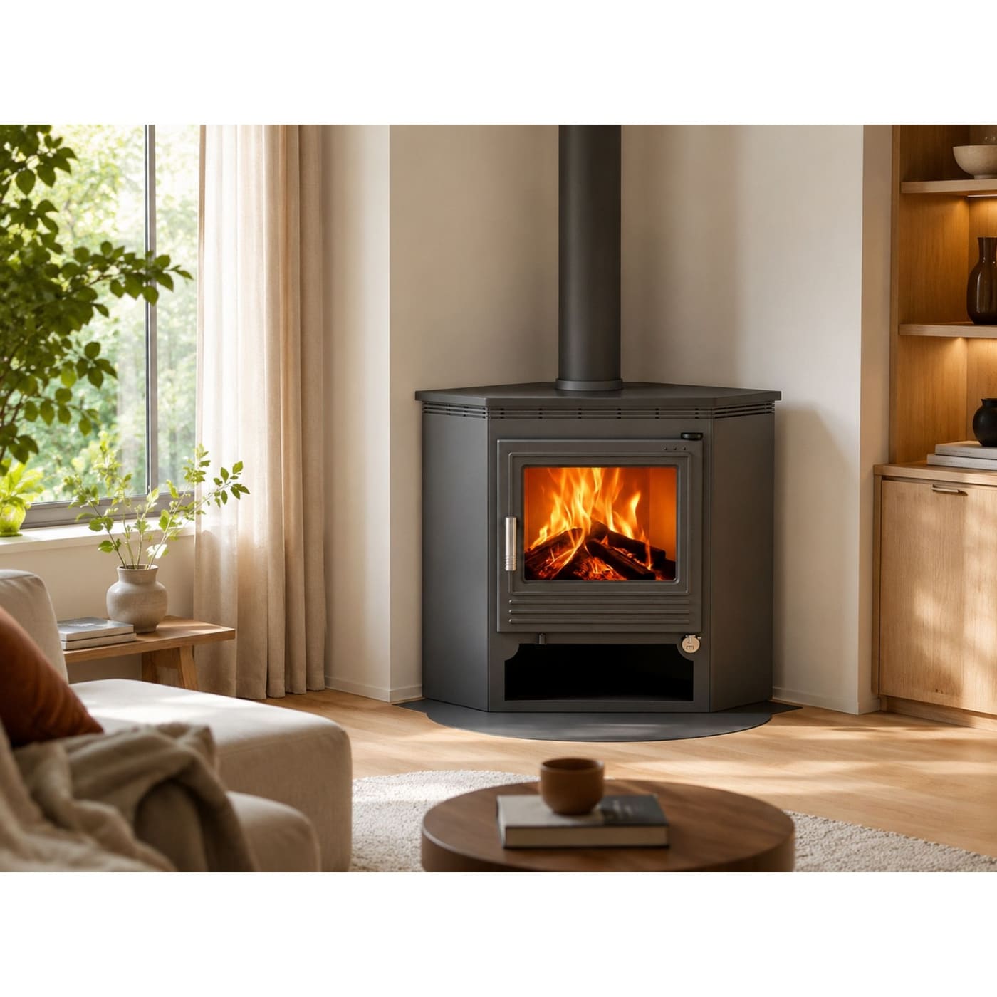 Eck-Holzofen - FIREMATIC Dallas 11.3 kW