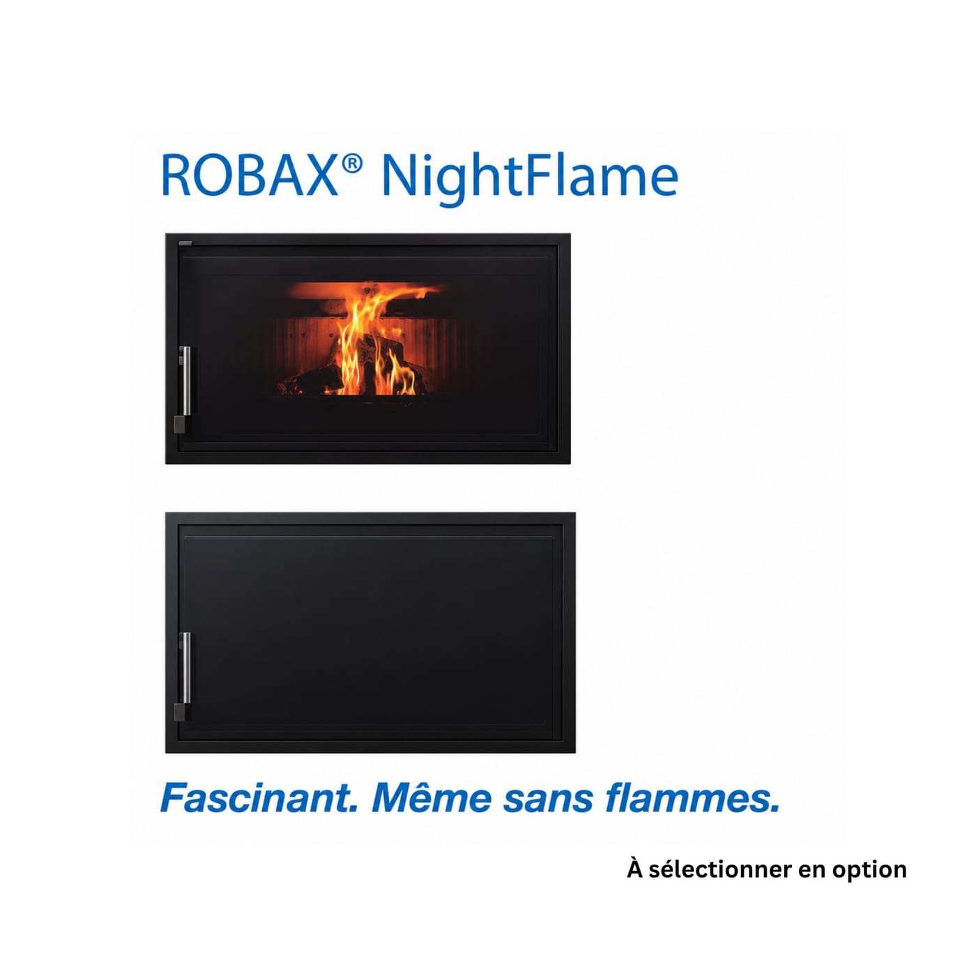 Belüfteter Holzofen 2 Scheiben - FIREMATIC Ottawa - L 13,5 kW