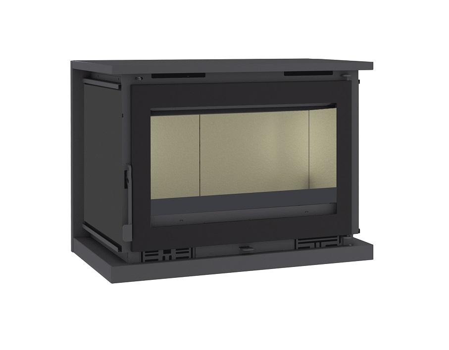 Belüfteter hängender Holzofen - FIREMATIC Toronto - S 12,5 kW