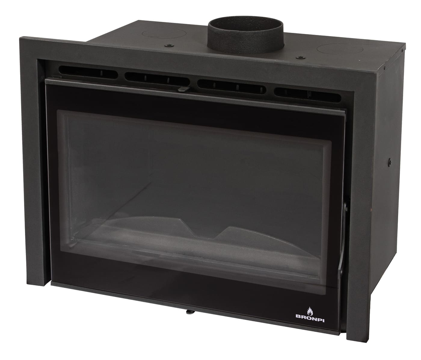 Holzeinsatz belüftet, kanalisierbar - BRONPI Madrid Vision 16,5 kW