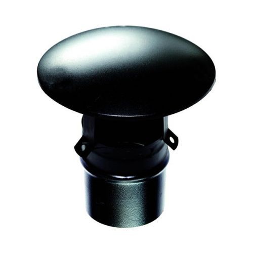 Terminal vertical Stahl schwarz Ø80mm