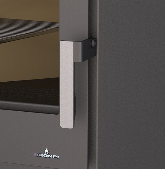 Holzofen anschließbar mit Backfach - BRONPI Murano - L 14 kW