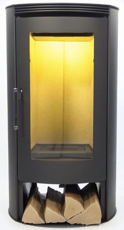 Holzofen anschließbar - PANADERO Helena 8 kW
