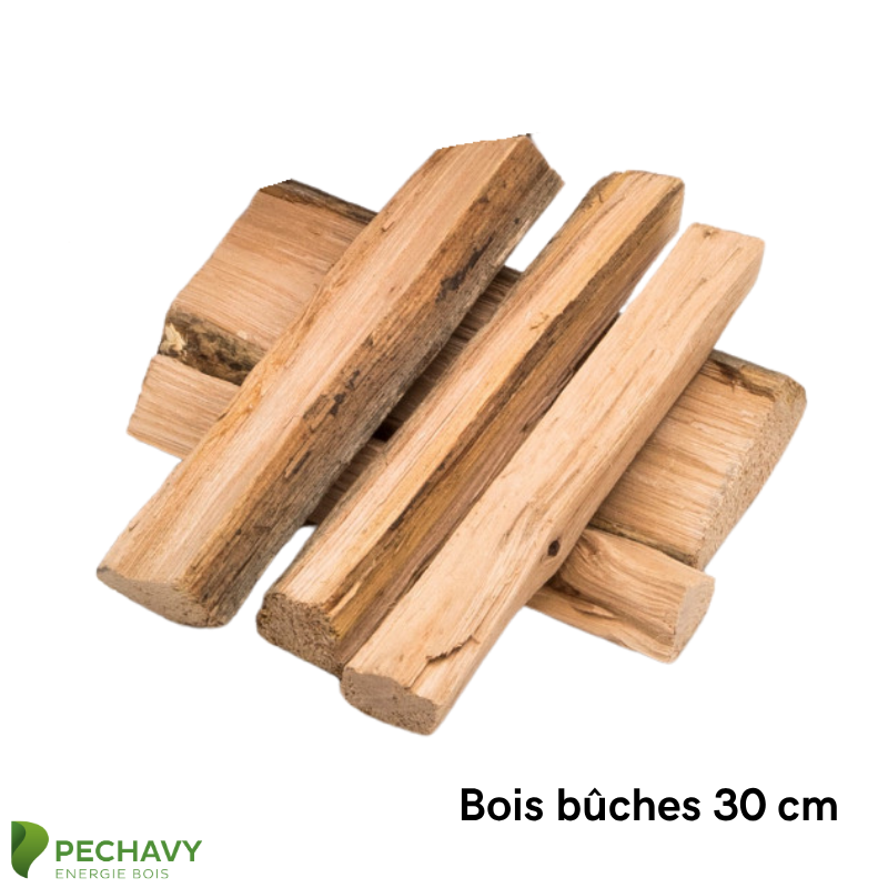 Recharge bois Scheitholz 30cm (sac non compris)