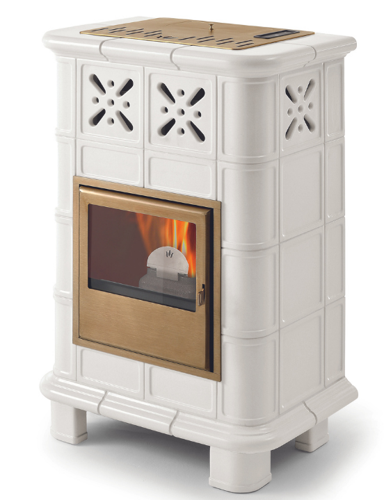 Pelletofen aus Keramik - ORIGINE PHEBO Diana 12.7 kW