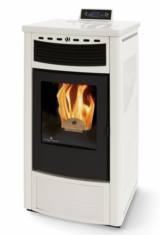 Pelletofen aus Keramik - ORIGINE PHEBO Maia 12.7 kW