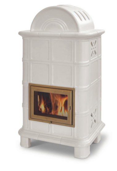Holzofen aus Keramik - ORIGINE PHEBO Diana-Dôme 11,8 kW