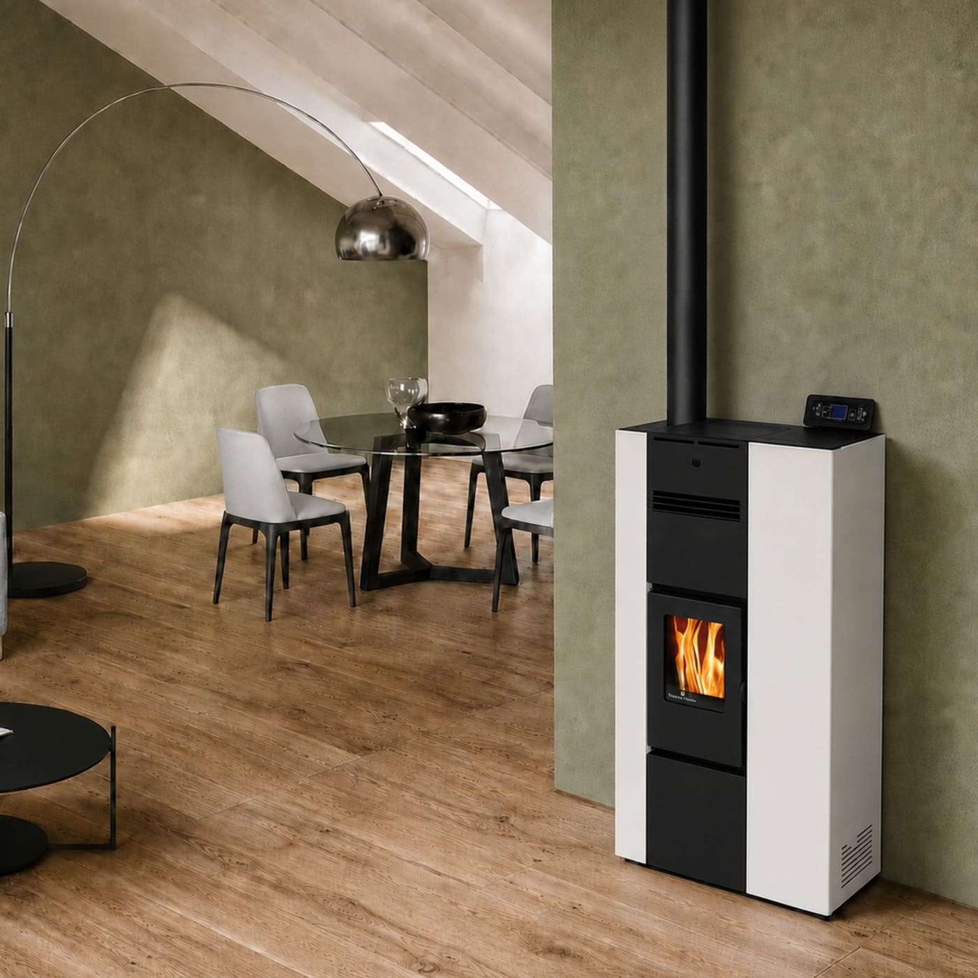 Pelletofen Slim - ORIGINE PHEBO Fenice 4.7 kW