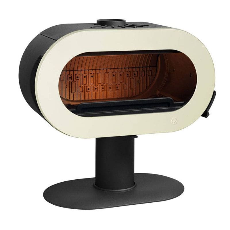Holzofen FIFTY PLUS SUR PIED EMAILLE- INVICTA