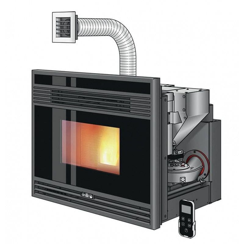 Pelleteinsatz LIERA 70 PLUS - Deville