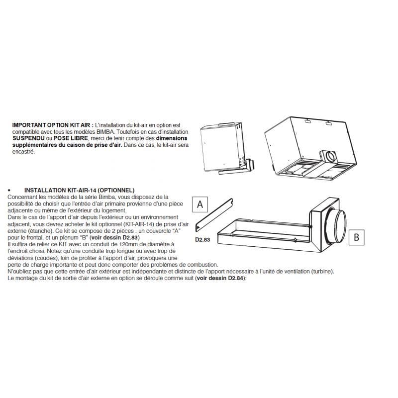 Belüfteter Holzofen mit Büchern - BRONPI Bimba 70 12 kW