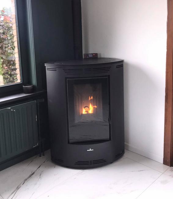 Eck-Pelletofen - BRONPI Princesa 12 kW