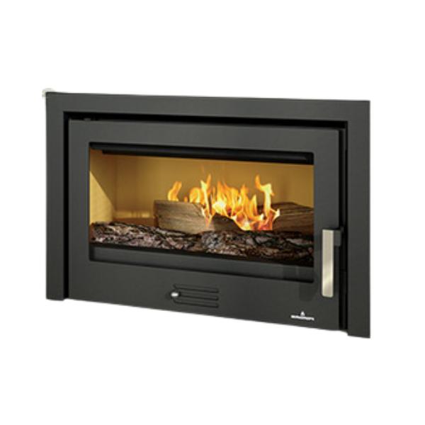 Holzeinsatz belüftet, kanalisierbar - BRONPI Rioja 12 kW