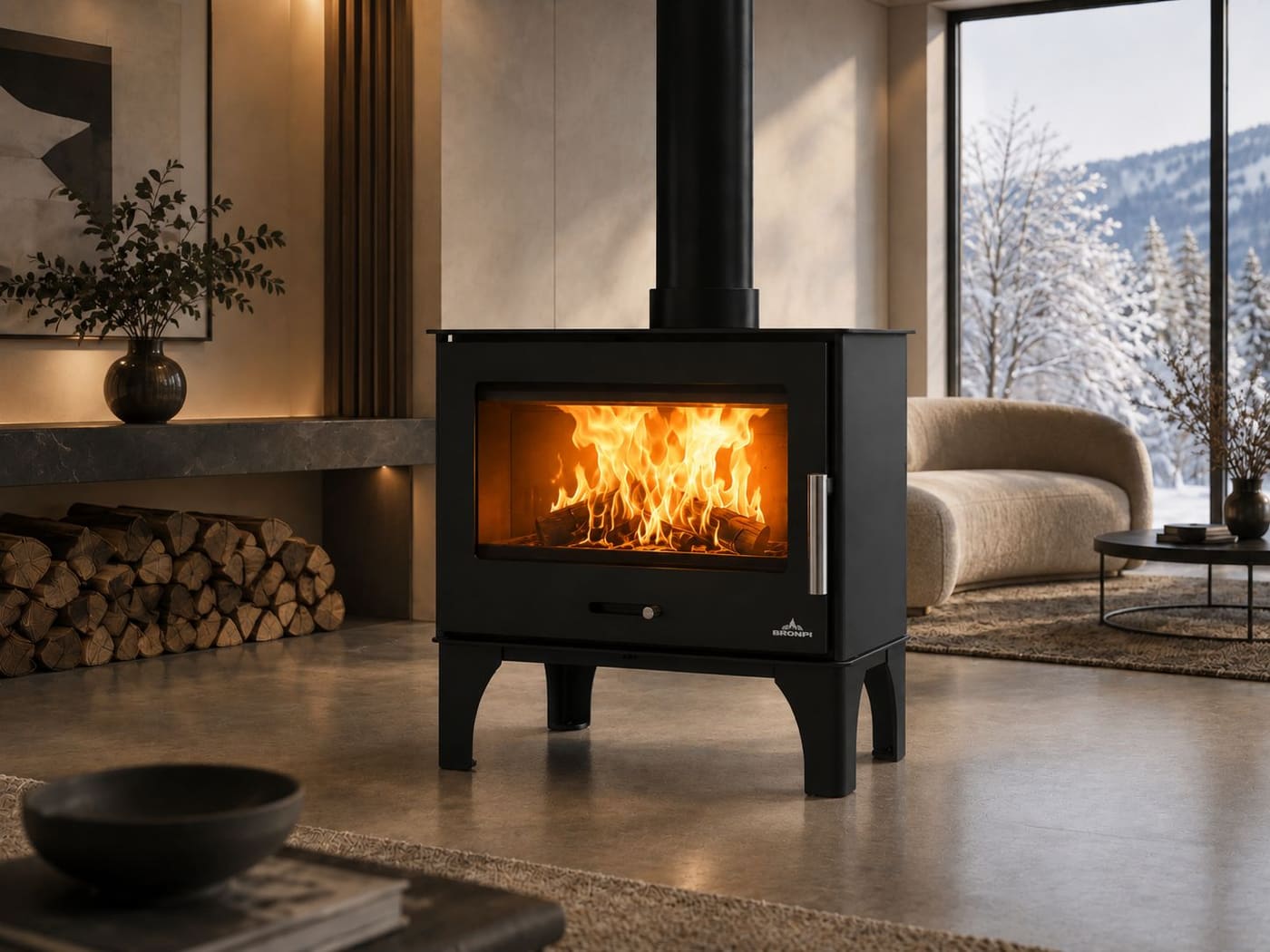Holzofen - BRONPI Sena Plus 13 kW