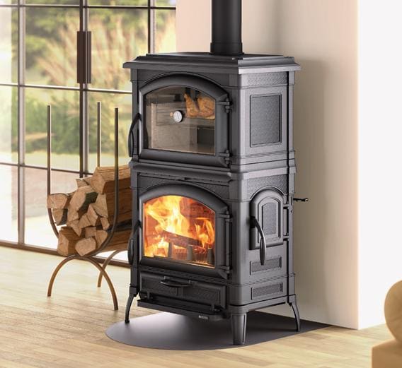 Holzofen mit Backfach - LA NORDICA Isotta Forno.16 9.7 kW