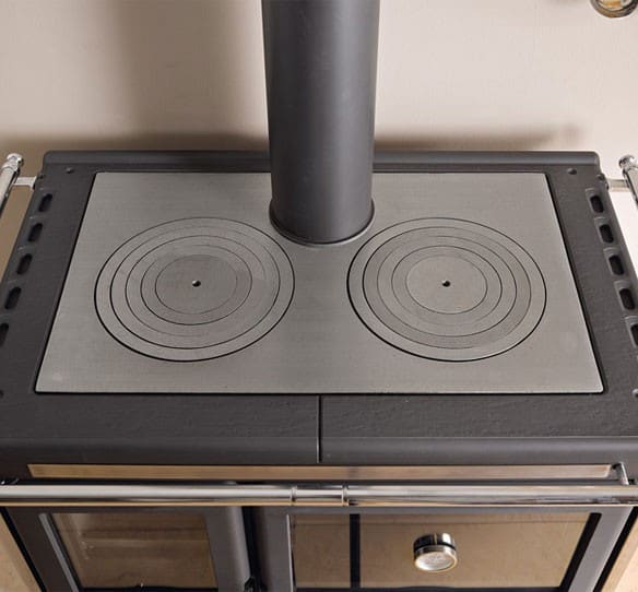 Holz-Küchenherd anschließbar - LA NORDICA Rosa XXL.16 Stahl 10,5 kW