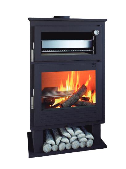Holzofen mit Backfach - FIREMATIC Nebraska 9.5 kW