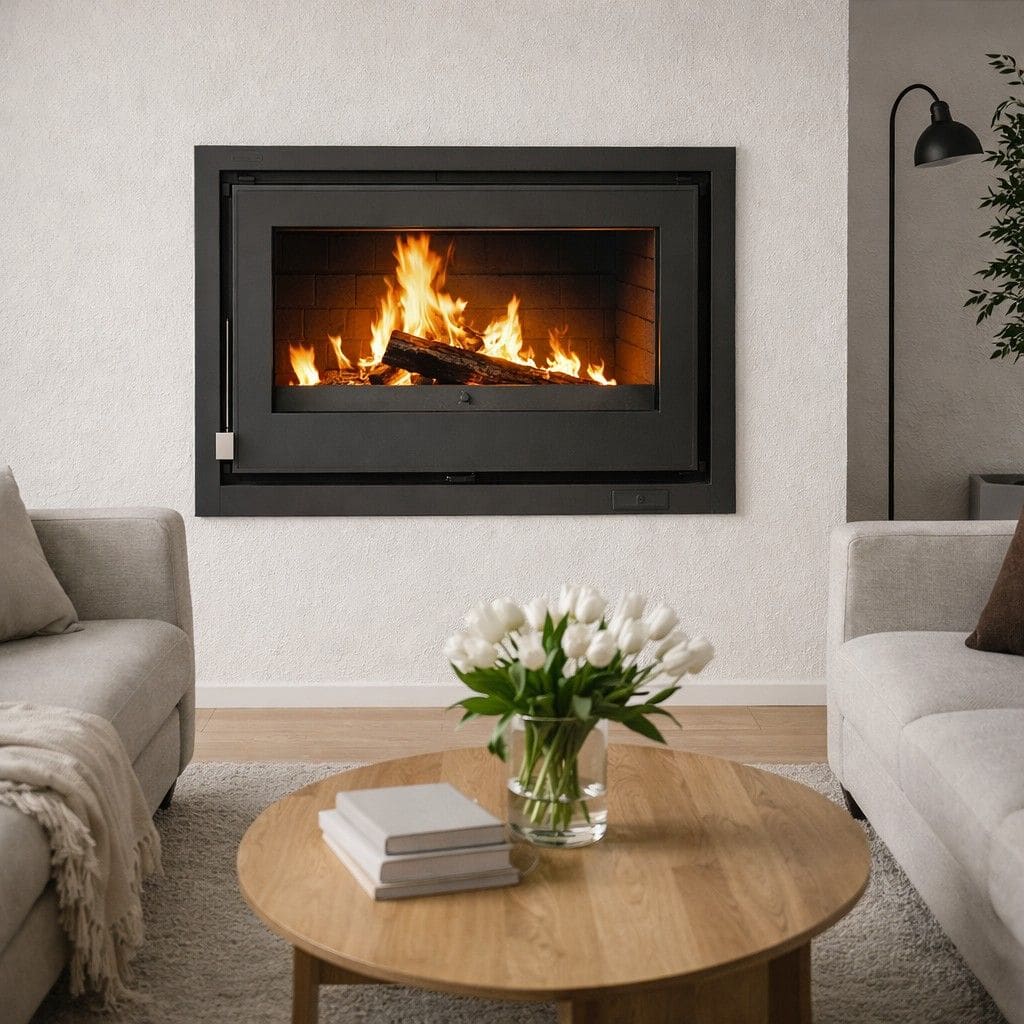 Belüfteter Holzeinsatz - FIREMATIC Waco fonte 12,6 kW