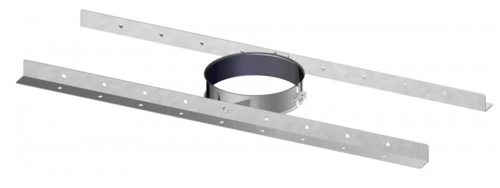 Support au toit mit profil Ø80mm - DW 316L/304