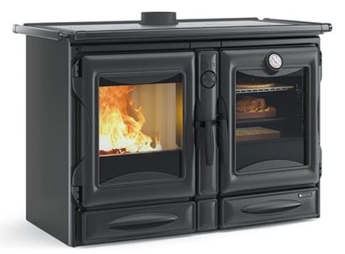 Holz-Küchenherd anschließbar aus Gusseisen - LA NORDICA Alaska.16 12 kW